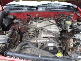 1999 TOYOTA TACOMA PRERUNNER RED XTRA CAB 3.4L AT 2WD Z15082
